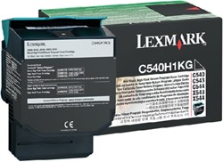 Tonercartridge Lexmark C540H1KG prebate zwart HC