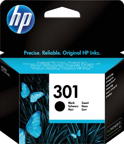 Inktcartridge HP CH561EE 301 zwart