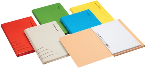 Duplexmap Secolor folio 100% gerecycled karton 250 gr rood-3
