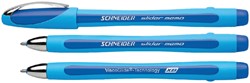 Balpen Schneider Slider Memo extra breed blauw