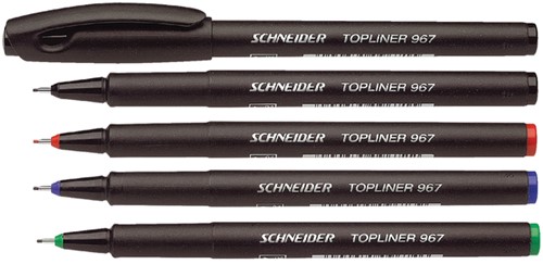 Fineliner Schneider 967 0.4mm zwart-2