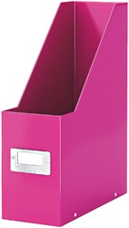 Tijdschriftcassette Leitz WOW Click & Store roze