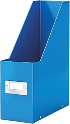 Tijdschriftcassette Leitz WOW Click & Store blauw