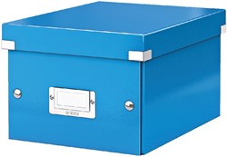 Opbergbox Leitz WOW Click & Store 200x148x250mm blauw