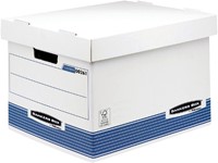 Archiefdoos Bankers Box System standaard wit blauw-3