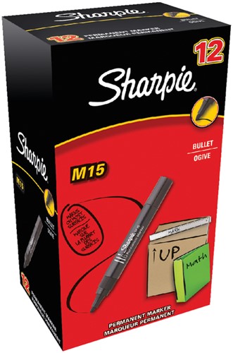 Viltstift Sharpie rond M15 1.8mm zwart-3