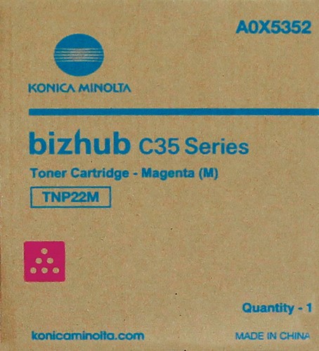 Tonercartridge Minolta Bizhub C35 rood-2