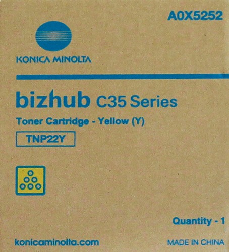 Tonercartridge Minolta Bizhub C35 geel-2