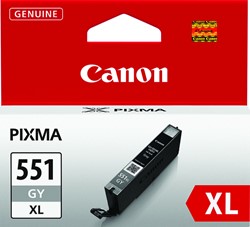 Inktcartridge Canon CLI-551XL grijs