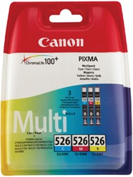 Inktcartridge Canon CLI-526 3 kleuren
