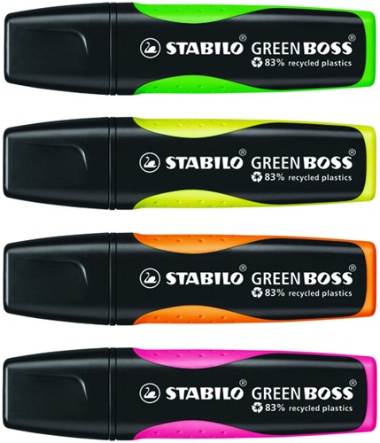 Markeerstift STABILO GREEN BOSS 6070/33 groen-2