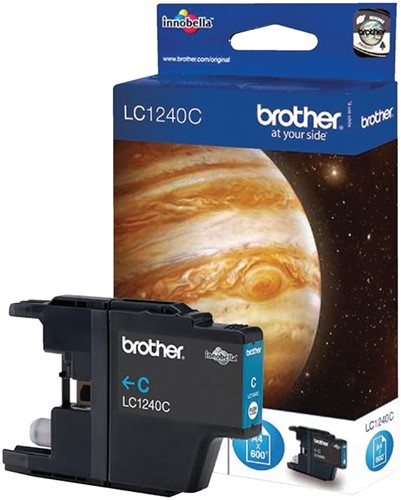 Inktcartridge Brother LC-1240C blauw