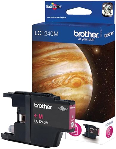 Inktcartridge Brother LC-1240M rood