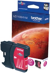 Inktcartridge Brother LC-1100HYM rood