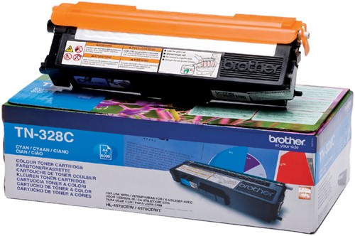 Toner Brother TN-328C blauw