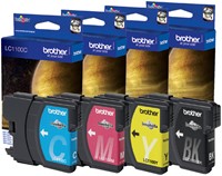 Inktcartridge Brother LC-1100M rood-2