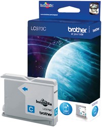 Inktcartridge Brother LC-970C blauw