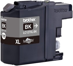 Inktcartridge Brother LC-127XLBK zwart