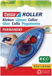 Lijmroller tesa® ecoLogo® permanent wegwerp op blister