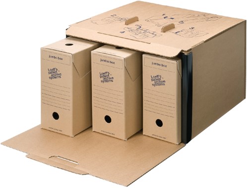 Gemeentearchiefdoos Loeff's Jumbo Box 3007 370x255x115mm-1