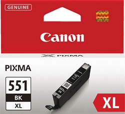 Inktcartridge Canon CLI-551XL zwart HC
