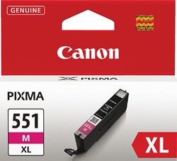 Inktcartridge Canon CLI-551XL rood