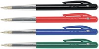 Balpen Bic M10 medium assorti blister à 10+4 gratis-2