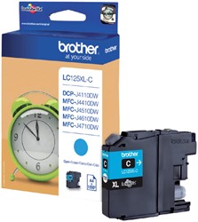 Inktcartridge Brother LC-125XLC blauw HC