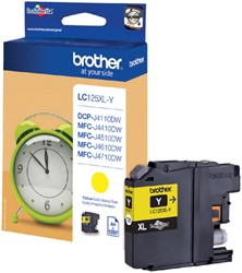 Inktcartridge Brother LC-125XLY geel HC