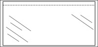 Paklijstenvelop CleverPack zelfklevend onbedrukt 230x110mm pak à 100 stuks