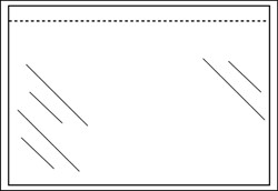 Paklijstenvelop CleverPack zelfklevend onbedrukt 230x155mm pak à 100 stuks