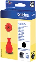 Inktcartridge Brother LC-121BK zwart