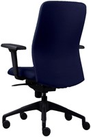 Bureaustoel Euroseats Vigo blauw-2