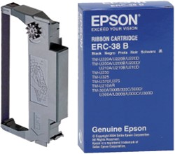 Lint Epson S015244 voor ERC38 nylon zwart