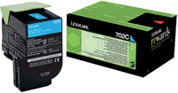 Tonercartridge Lexmark 70C20C0 prebate blauw