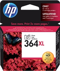 Inktcartridge HP CB322EE 364XL foto zwart HC