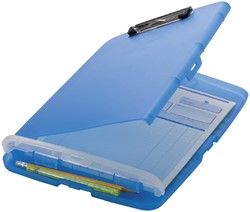 Klembordkoffer Oic 83322 kunststof kopklem blauw