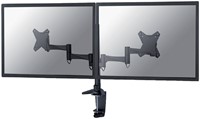 Monitorarm Neomounts D1330D 2x10-27" zwart