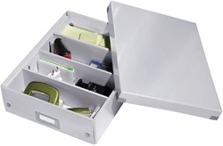 Sorteerbox Leitz WOW Click & Store 280x100x370mm wit