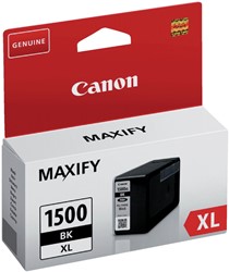 Inktcartridge Canon PGI-1500XL zwart HC