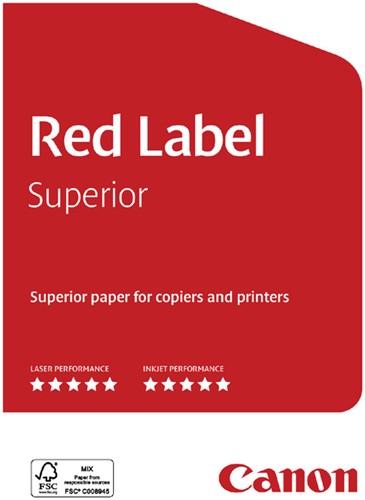 Kopieerpapier Canon Red Label Superior A4 80gr wit 500vel-1