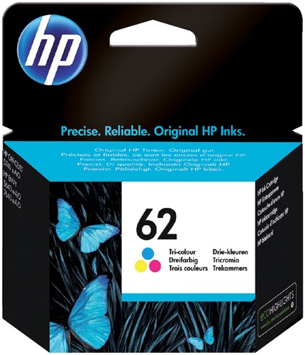 Inktcartridge HP C2P06AE 62 kleur