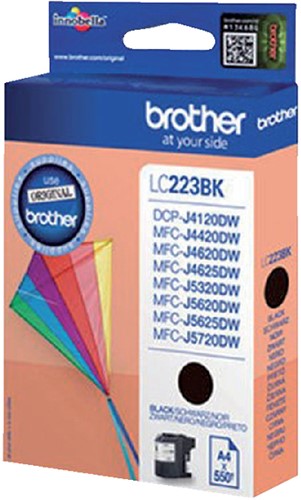 Inktcartridge Brother LC-223BK zwart-3