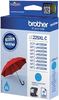 Inktcartridge Brother LC-225XLC blauw