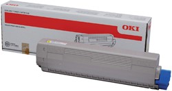 Toner Oki 44844505 geel