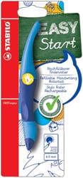 Rollerpen STABILO Easyoriginal linkshandig licht/donkerblauw blister à 1 stuk