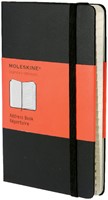 Adresboek Moleskine pocket 90x140mm hard cover zwart