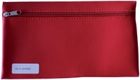 Schooletui 15x26cm met rits skai helder rood