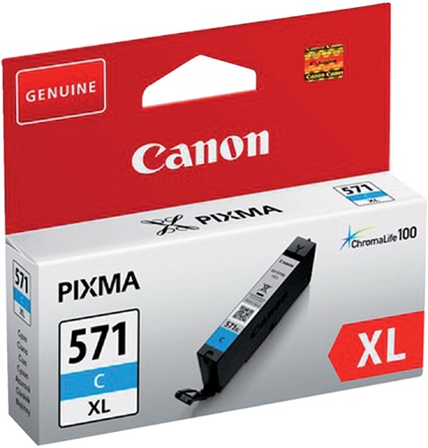 Inktcartridge Canon CLI-571XL  blauw