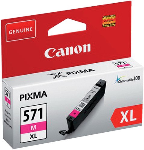 Inktcartridge Canon CLI-571XL  rood